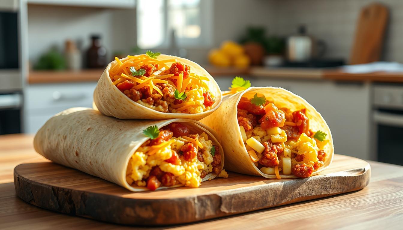 AI Breakfast Burritos