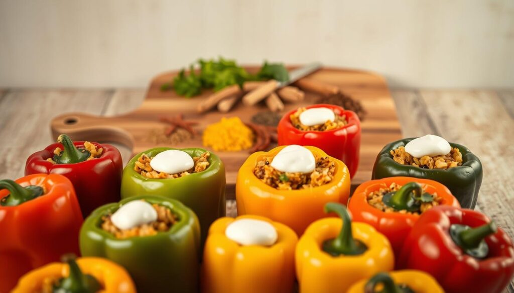 AI-Powered Stuffed Peppers