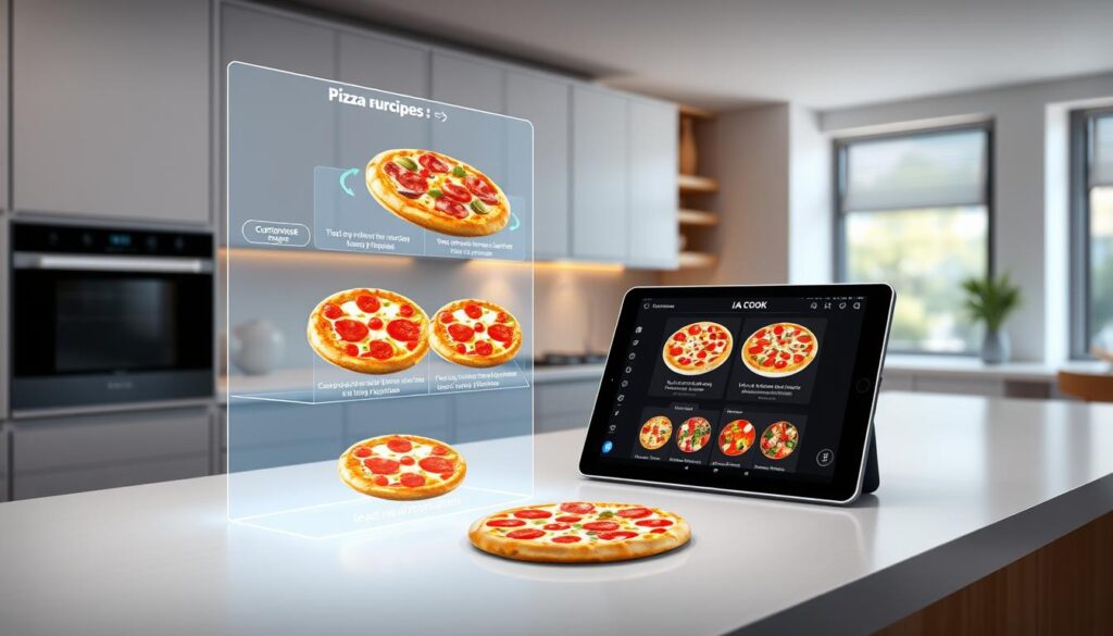 automated pizza recipe suggestions