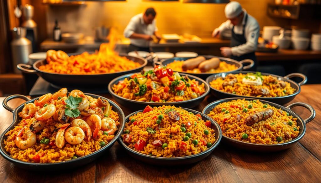 delicious paella variations