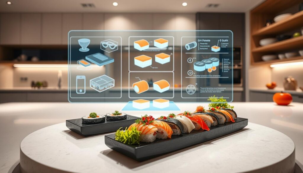 digital sushi recipe innovation