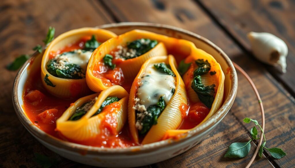 healthier stuffed shells