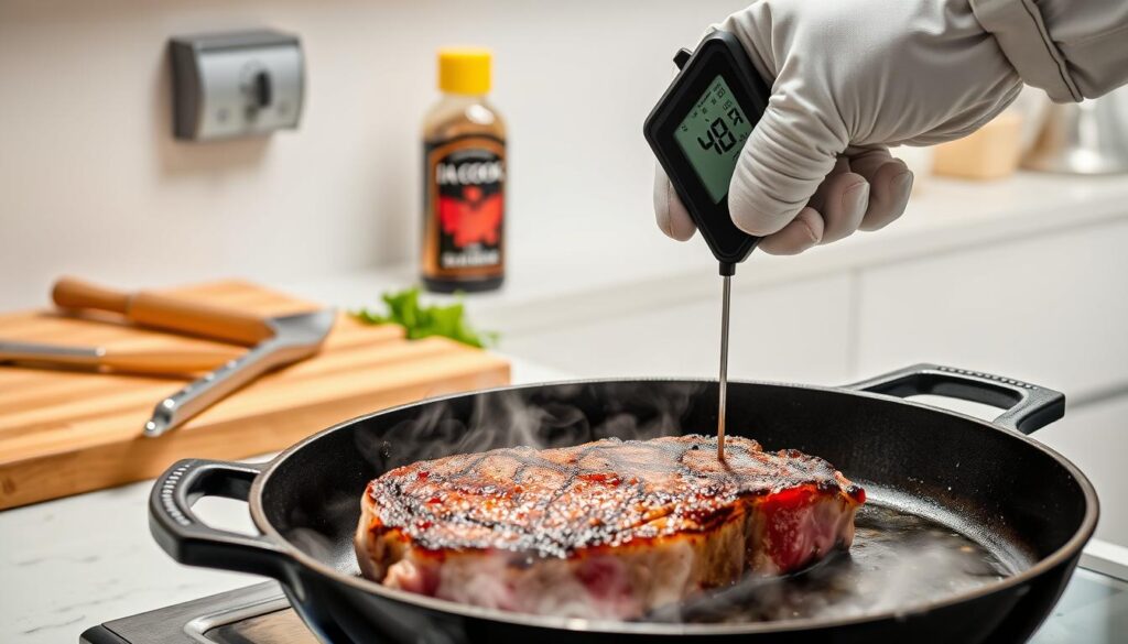 steak cooking safety