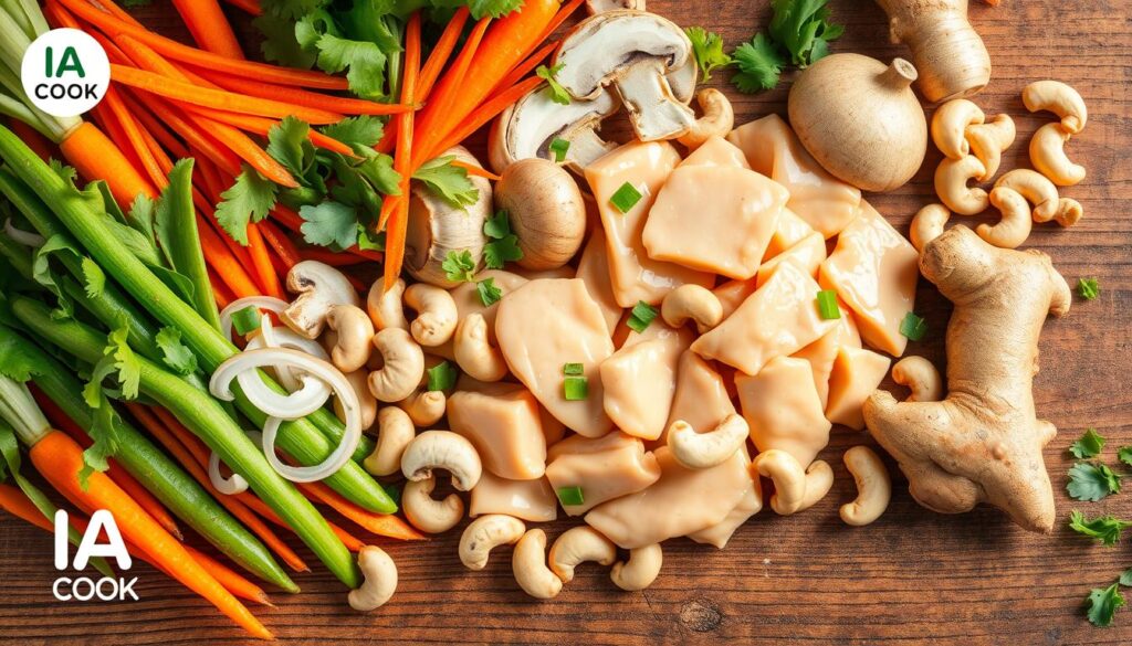 stir-fry ingredients